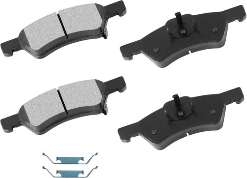 Vista 29 de Cciyu D627 Kit de 4 piezas de pastillas de freno cerámicas traseras 1994-2004 para Ford Mustang