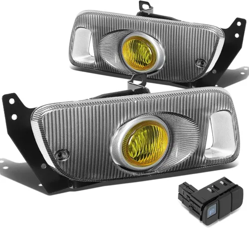 Vista 2 de Auto Dynasty Conjunto de Luces Antiniebla Compatible con Honda Civic Coupe Hatchback 1992-1995 de 2/3 Puertas, Repuesto de Lámpara Antiniebla