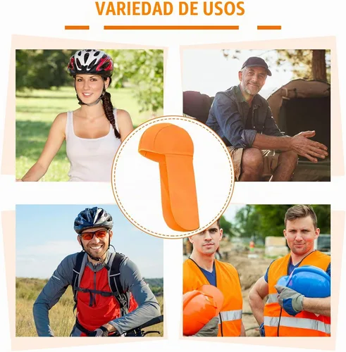 Vista 7 de 6 piezas elásticas resistentes para el cuello, protección UV, protector de cuello para cubrir el cuello para pesca, equitación