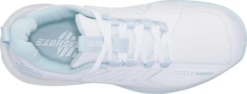 Vista 6 de K-Swiss Ultrashot 3 - Tenis para mujer, Aleaciónblanco brillanteturquesa