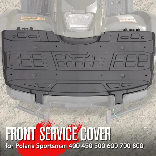 Vista 2 de A & UTV PRO Kit de caja de almacenamiento inferior y cubierta de servicio frontal para Polaris Sportsman 400 450 500 600 700 800 2005-2010