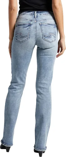 Vista 3 de Silver Jeans Co. Suki - Jeans ajustados de tiro medio para mujer