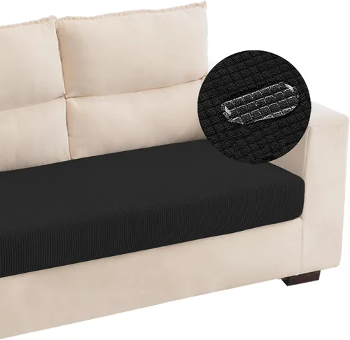 Vista 38 de Funda repelente al agua para cojín de sillón, funda elástica para respaldo individual de sofá seccional, funda para sofá en forma de L para mascotas