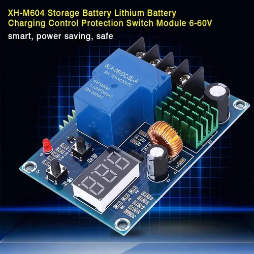 Vista 6 de Módulo de control de batería DC 6-60V Junta para parada de carga automática