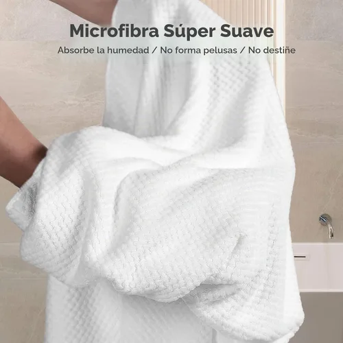 Vista 4 de Umisleep Toalla de microfibra extra grande para mujer, cabello rizado, largo y grueso, paquete de 2 toallas de secado de cabello ultra absorbentes