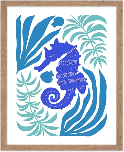 Vista 40 de Poster Master Fish Poster - Retro Aquatic Print - Marine Life Art - Groovy Fish Design - Abstract Artwork - Chic Boho Decor - Sea Design - Ocean or