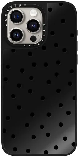 Vista 26 de CASETiFY Mirror - Funda para iPhone 15 Pro Max [reflectante, protección contra caídas de 4.9 pies/compatible con Magsafe] - Lindas impresiones
