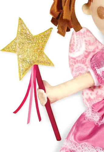 Vista 4 de YOTTOY Colección contemporánea Muñeca de peluche suave Pinkalicious de 15 pulgadas de alto