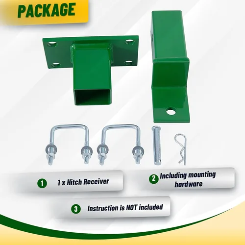 Vista 7 de HECASA Receptor de enganche para cortacésped de giro cero compatible con John Deere Gas Z Trak 400 Series Ztrac y 200, 400, 600 Series y Z224 Z225
