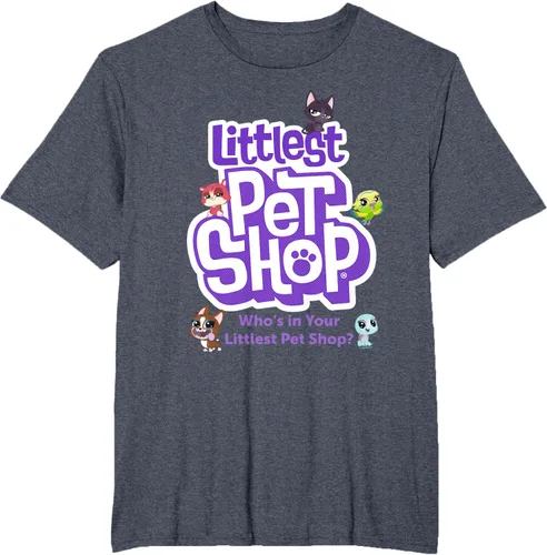 Vista 20 de Littlest Pet Shop ¿Quién está en tu tienda? Camiseta Blanco