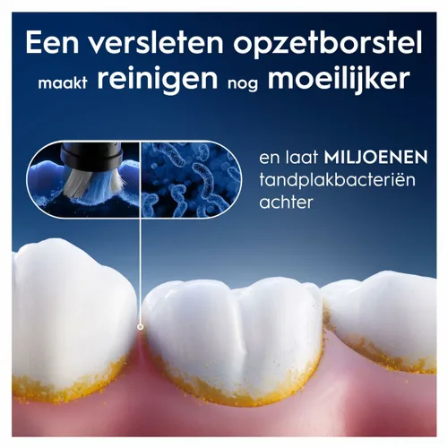 Vista 7 de Cabezal de Recambio Oral-B iO Ultimate Clean Negro