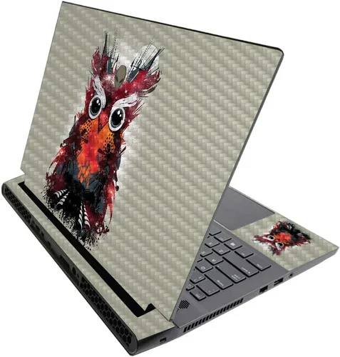 Vista 733 de MightySkins - Skin brillante con purpurina para Alienware M17 R3 (2020) y M17 R4 (2021) - Diversión de los años 90 Acabado duradero con purpurina
