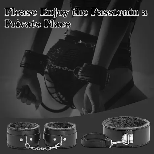 Vista 6 de Restricciones de Bondage BDSM para Juguetes de Adultos, 12 Piezas de Equipo de Bondage y Accesorios Juguetes Sexuales para Mujeres y Parejas