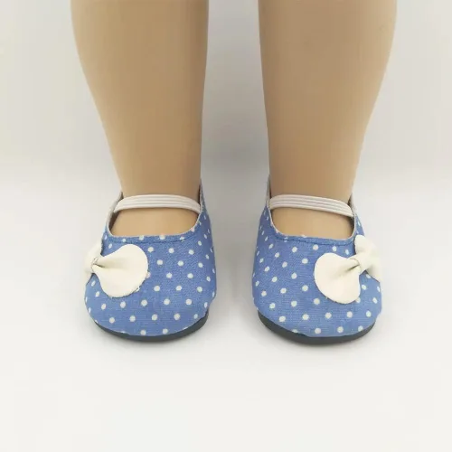 Vista 3 de 10 pares de zapatos de muñeca de 18 pulgadas, botas BOSOIRSOU de 2.75 pulgadas, zapatos de baile, sandalias, zapatos casuales, zapatos de lona