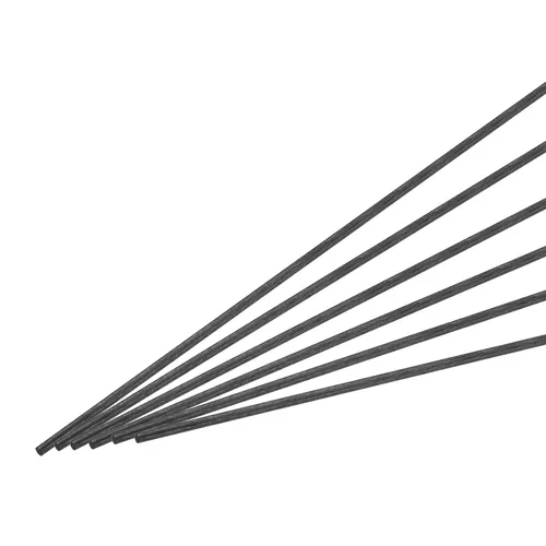 Vista 32 de MECCANIXITY Varilla de fibra de carbono, 0.020 in x 3.937 in para avión RC DIY herramienta ala tubo brazo cuadricóptero, paquete de 6