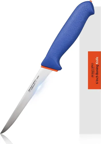 Vista 9 de Cuchillo de deshuesado de 6 pulgadas Hoja curvada flexible