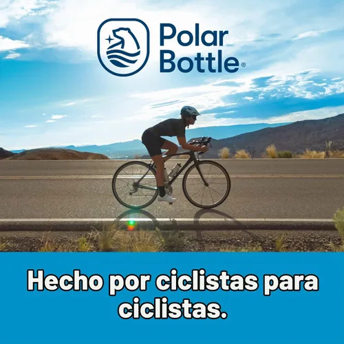 Vista 2 de Polar Bottle Breakaway Single Wall by HydraPak (20oz, 24oz, 30oz) - BPA-Free, Cycling & Sports Squeeze Bottle