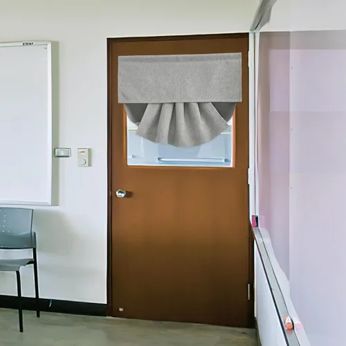 Vista 13 de RYB HOME Cortinas de oscurecimiento de habitación para puerta francesa, cortinas de ventana para puertas de vidrio, aislamiento térmico, cortina