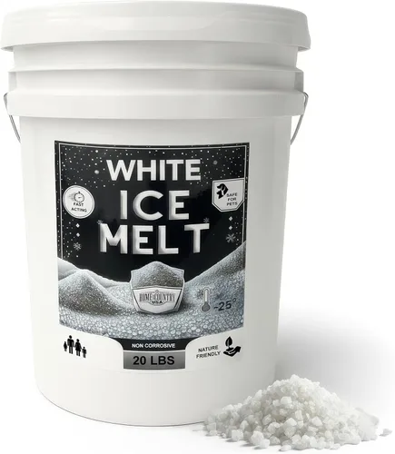 Vista 11 de Peach Country Blue Ice Melt -25°F Efectivo, anticongelante seguro para mascotas y ecológico, gránulos de acción rápida para entradas de vehículos
