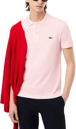 Vista 20 de Lacoste Camisa polo de manga corta para hombre Slim Fit L12.12 azul (Argentine Blue)