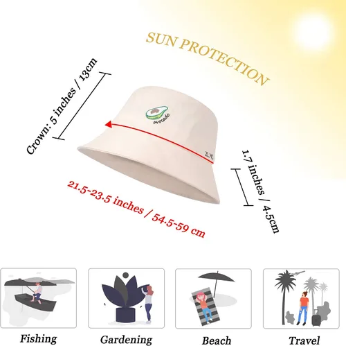 Vista 327 de ZLYC Gorra de pescador bordada de moda unisex para hombres y mujeres