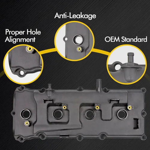 Vista 6 de Juego de tapas de válvula compatible con Nissan Armada Pathfinder Titan NV2500 NV3500 Infiniti QX56 5.6L 2007-2017 Reemplazar 13264ZE01A 132647S000