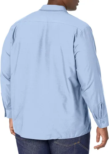 Vista 3 de Red Kap - Camisa de trabajo industrial de manga larga para hombre