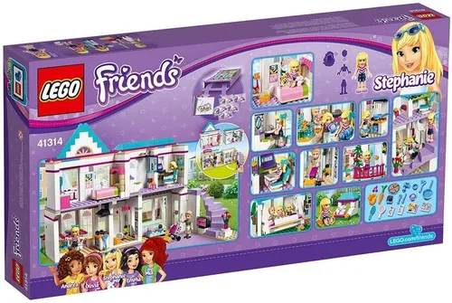 Vista 5 de LEGO Friends Casa de Stephanie 41314 juguete para niños de 8 años