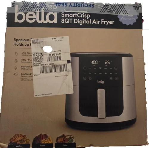 Vista 2 de Freidora de aire digital SmartCrisp 8QT