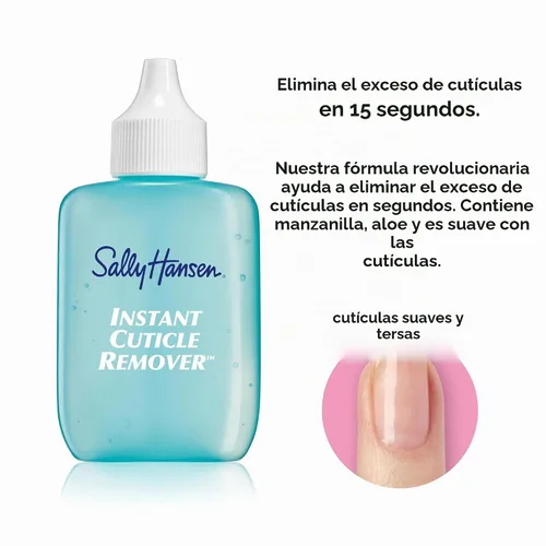 Vista 2 de Sally Hansen removedor de cutícula instantaneo, 1 onza líquida., paquete de de 1