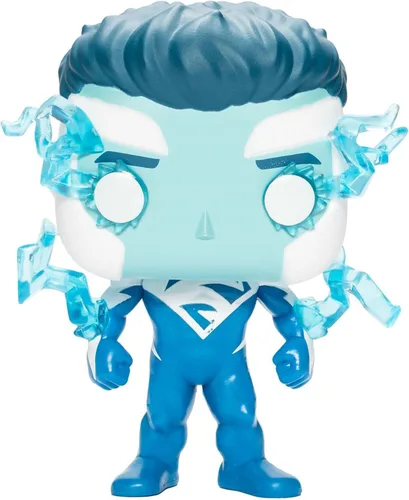 Vista 7 de Funko Superman Blue Pop! Figura de vinilo - Convención 2021 exclusiva