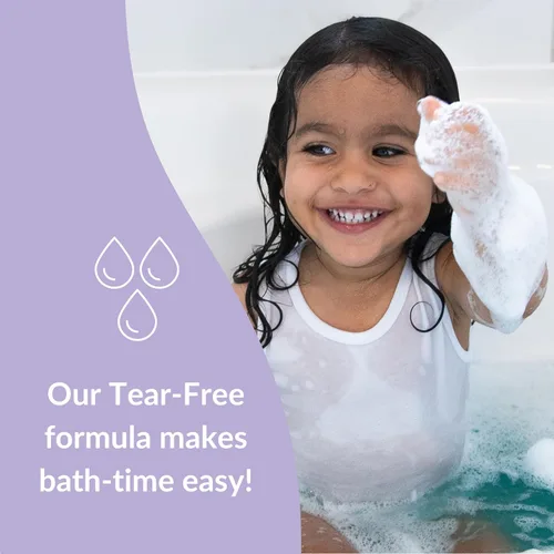 Vista 4 de Love Ur Curls - LUCK Baby Head to Toe Wash, suave y sin desgarros, aprobado por pediatra, gel de baño y champú suave sin fragancia ultra suave, todo