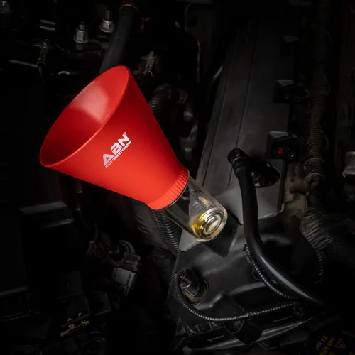 Vista 6 de Embudo Automotriz ABN - Embudo de Aceite de Motor Compatible con Subaru para Uso como Embudo de Cambio de Aceite sin Derrame con Adaptador