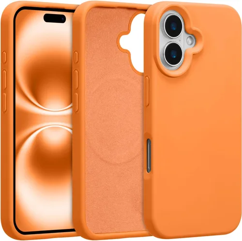 Vista 248 de Funda magnética de silicona para iPhone 13 Pro, color blanco antiguo [Compatible con Magsafe] [Forro de microfibra suave antiarañazos], funda