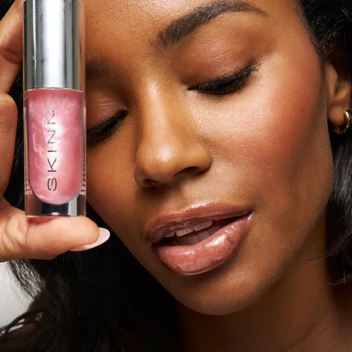 Vista 6 de SKINN Aceite labial Luminous Blush – Apoya la producción de colágeno, suaviza las líneas y calma los labios secos agrietados – Aceites hidratantes
