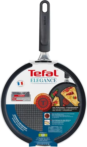 Vista 7 de Tefal Elegance - Sartén para crepes (aluminio, 16.9 x 10.2 x 2.2 in), color negro