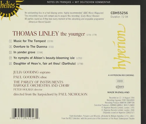 Vista 2 de Linley Cantatas & Theatre Music