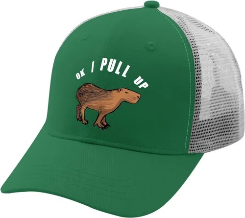 Vista 2 de devor Dad Hats Ok I Pull Up Dad Hat for Women Graphic Dad Hat Adjustable