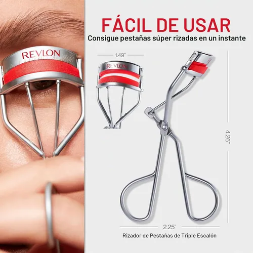 Vista 7 de Revlon - Rizador de pestañas de triple escalón