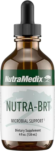 Vista 9 de Nutramedix Nutra BRT - Suplemento herbario líquido para la salud intestinal y el apoyo inmunológico - Corteza de cumanda y hoja de houttuynia
