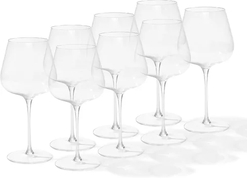 Vista 8 de Made In Cookware - Juego de 4 copas de vino tinto, aptas para lavavajillas, fabricadas en Alemania