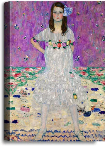 Vista 83 de A&T ARTWORK Avenue to Schloss Kammer por Gustav Klimt. Las reproducciones de arte clásico del mundo, impresiones en lienzo giclée para decoración