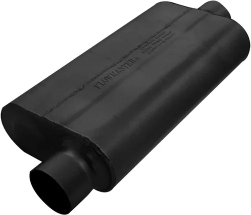 Vista 11 de Flowmaster 943050 50 silenciador Delta Flow con entrada 3.00 y salida 3.00, sonido moderado.