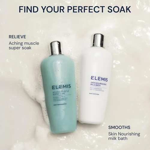 Vista 7 de ELEMIS Músculo doloroso Super Soak 13.5 fl oz, leche de baño natural remojo para aliviar dolores musculares y tensión
