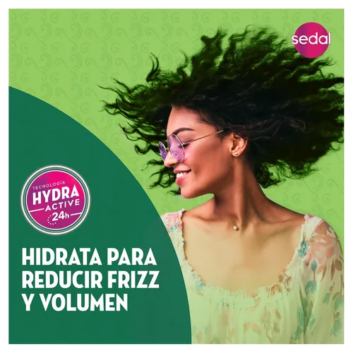 Vista 8 de Sedal Anti Esponja con Crema Peinadora Complejo Hidratante 10.1 fl oz