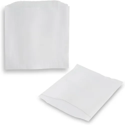 Vista 10 de MT Products Bolsas de Papel Blanco Pequeñas Personalizadas 6" x 4.5" - Bolsas de Galletas Blancas Desechables Personalizadas