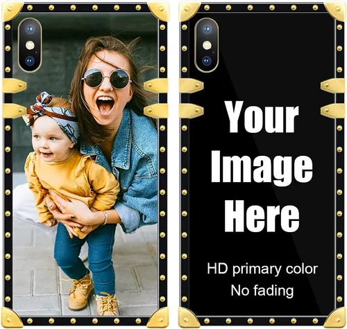 Vista 9 de Funda personalizada para iPhone, funda transparente de TPU suave a prueba de golpes, diseño de tus propias fundas de teléfono compatibles con Apple