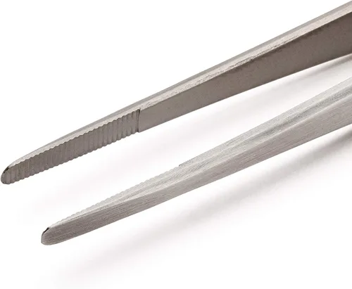 Vista 2 de Weller Erem 21SA120 Pinzas de precisión con puntas de punta media, longitud de 4.724 in