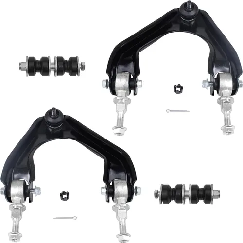 Vista 200 de Detroit Axle - Kit de brazos de control delantero para Acura 2004-2008 TSX 2003-2007 Honda Accord, 2 ensamblajes de brazos de control inferiores 2
