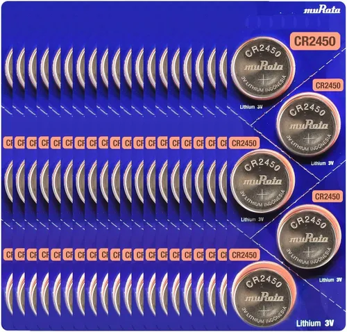 Vista 12 de Murata Batería CR2450 3V Litio Moneda Celda - Reemplaza Sony CR2450 (2 Baterías)